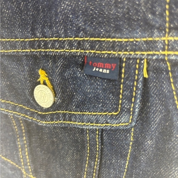 Tommy Jeans -vintage Denim Jacket with Button Closure - Picture 6 of 12